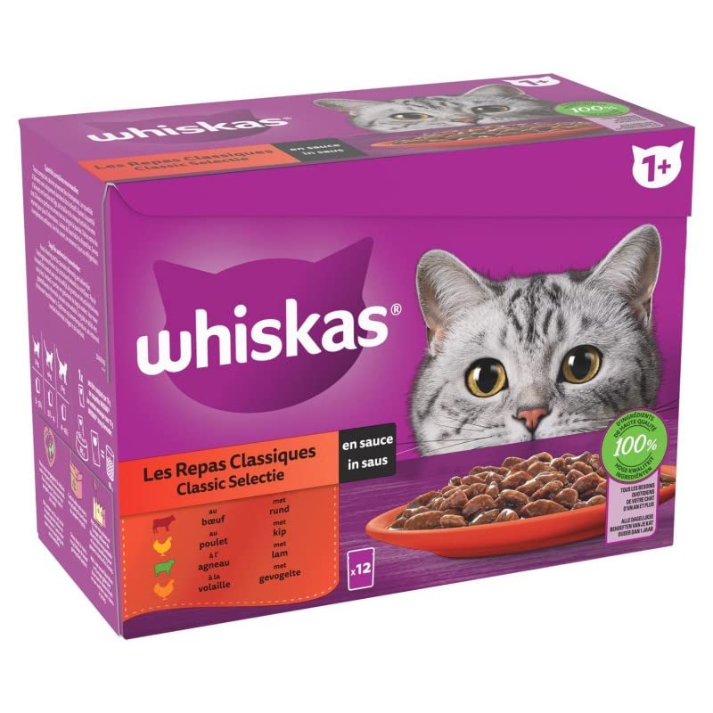 Nourriture pour chats repas classiques en sauce pour chat difficile - 2