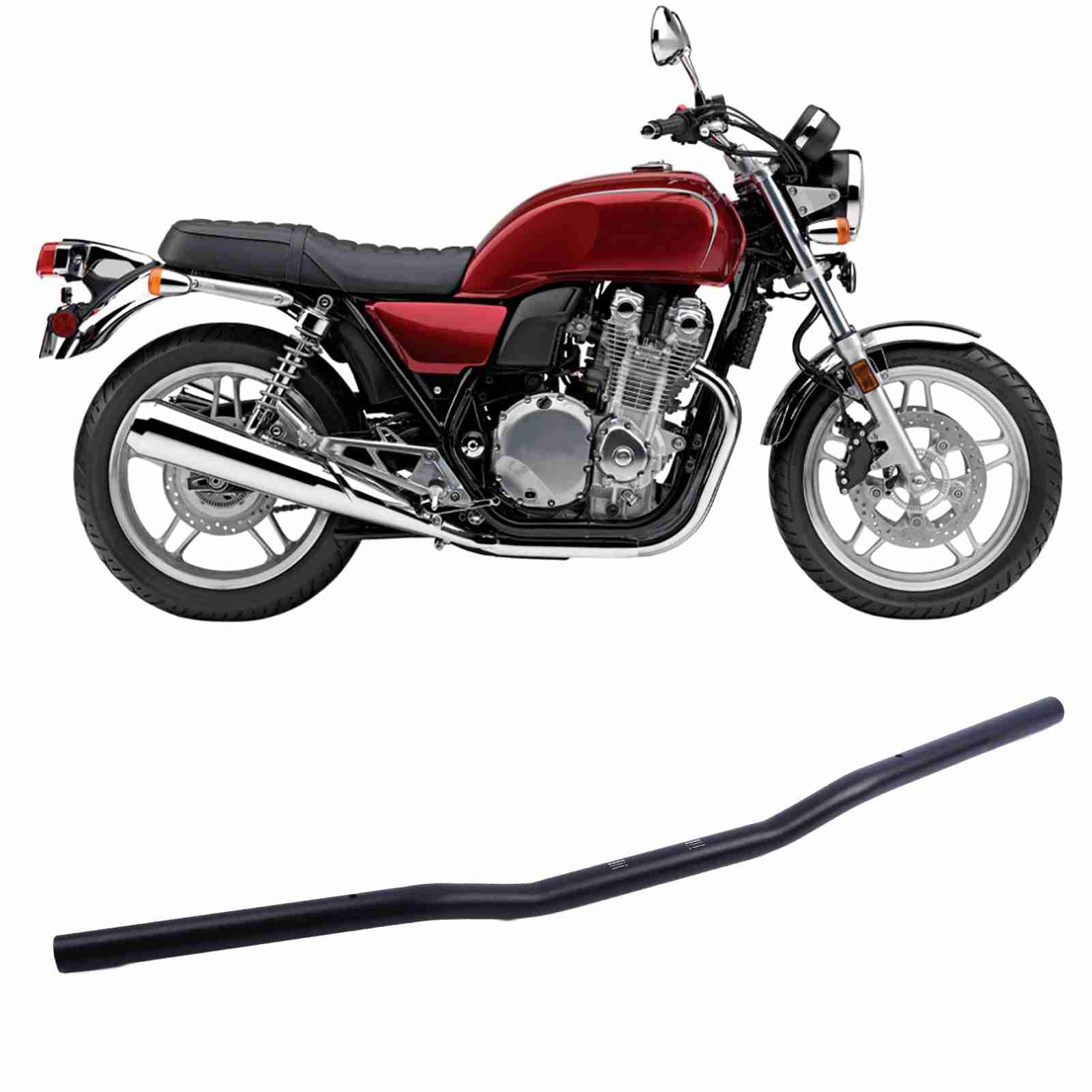 Manubrio Moto Retro in Lega di Alluminio 22mm Modificato - Manubrio Universale per Moto