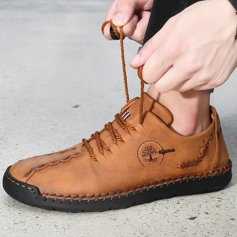 Handmade Women's Retro Western Lace-Up - Ultra-Breathable Featherweight Non- Slip for Outdoor