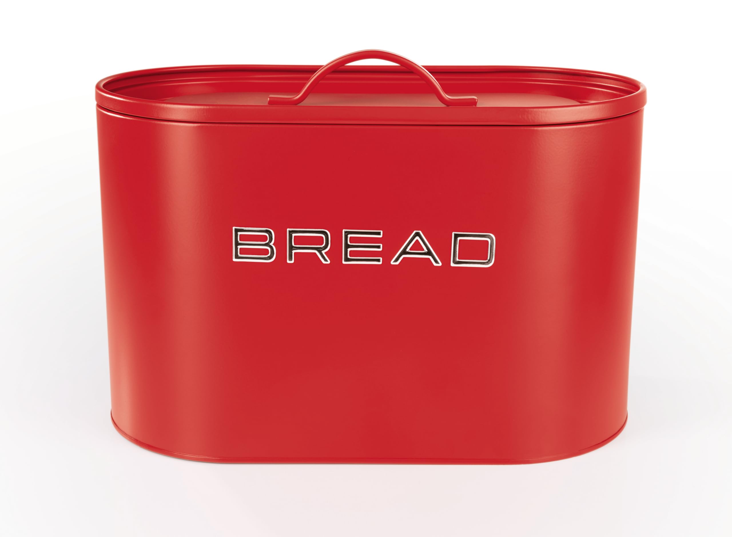 GOURMETmaxx Brotkasten inkl. Vorratsdosen-Set - 8-tlg. Set | Stilvolle & luftdichte Metalldosen mit Deckel und Beschriftungen für Brot, Kaffee, Tee & Zucker | Aromadicht für frische Lebensmittel