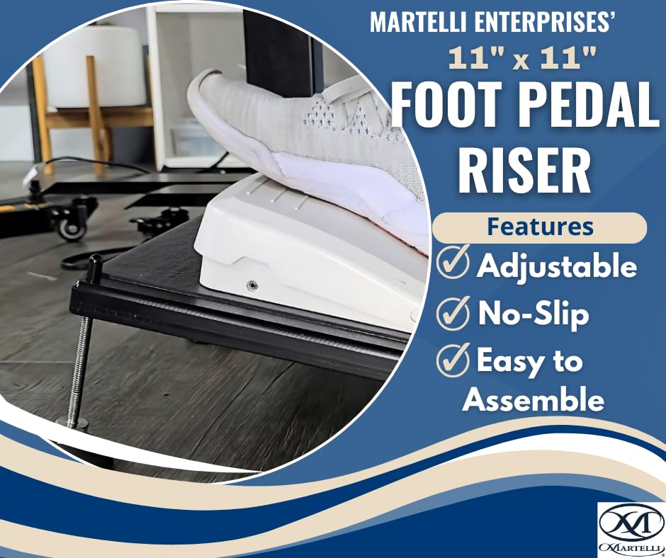 Snapklik.com : Adjustable Foot Pedal Riser For Pain Free Sewing And ...