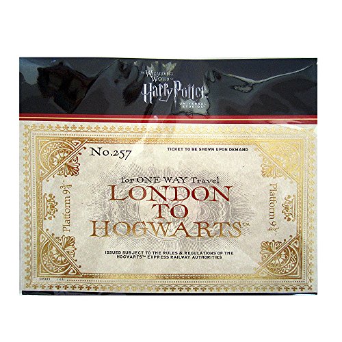 Wizarding World of Harry Potter Hogwarts London Express Replica Train 2 Pc. Ticket Set
