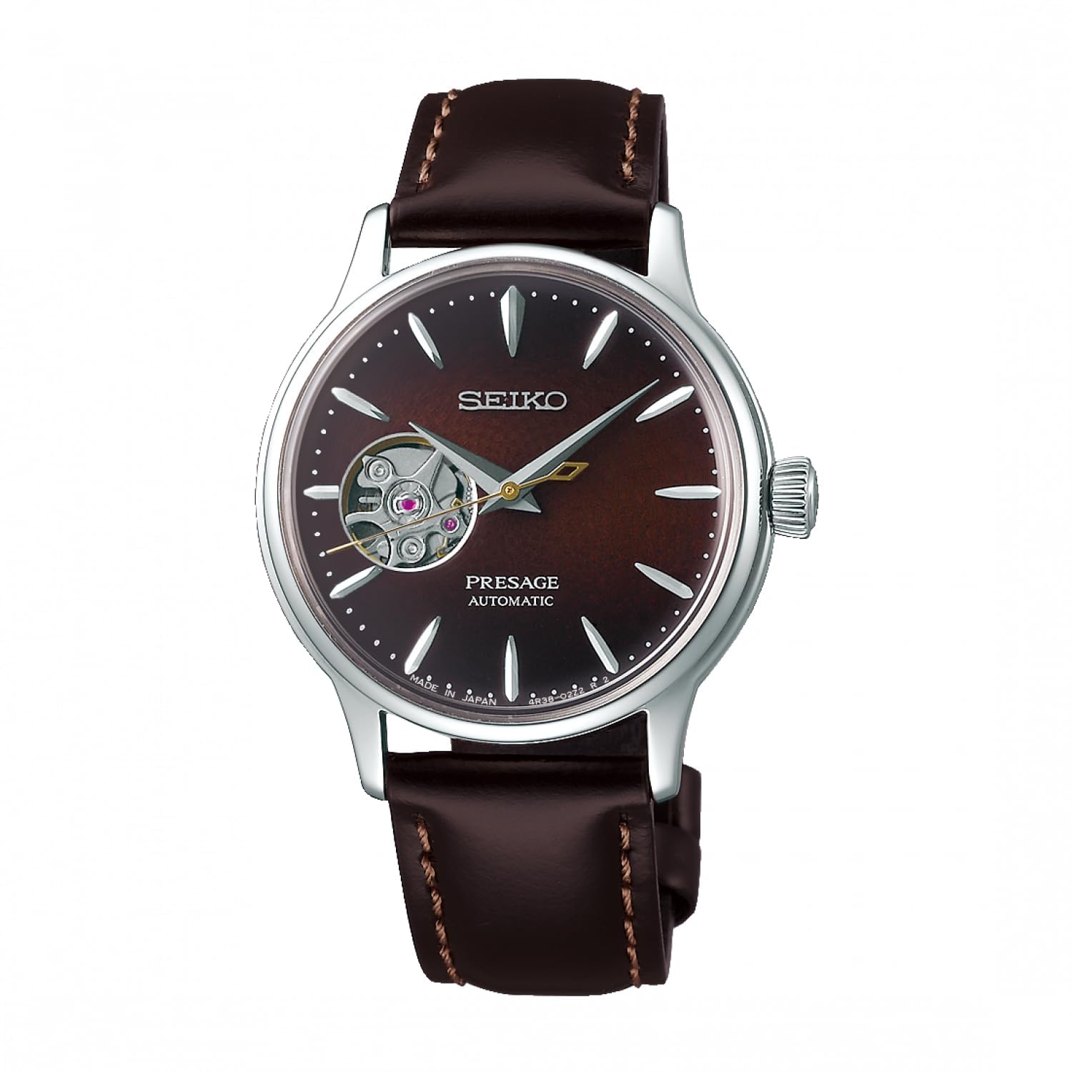 Amazon.co.jp: [セイコー]SEIKO 腕時計 PRESAGE AUTOMATIC OPEN HEART 