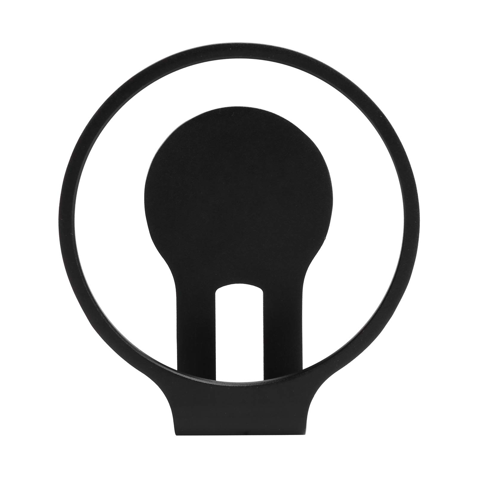 KIKYO Homepod Mini Supporto da Parete, Robusto Supporto da Parete per Altoparlante per Homepod Mini, Supporto per Homepod Salvaspazio Stabile con Facile Installazione per Cucina Bagno(Nero)