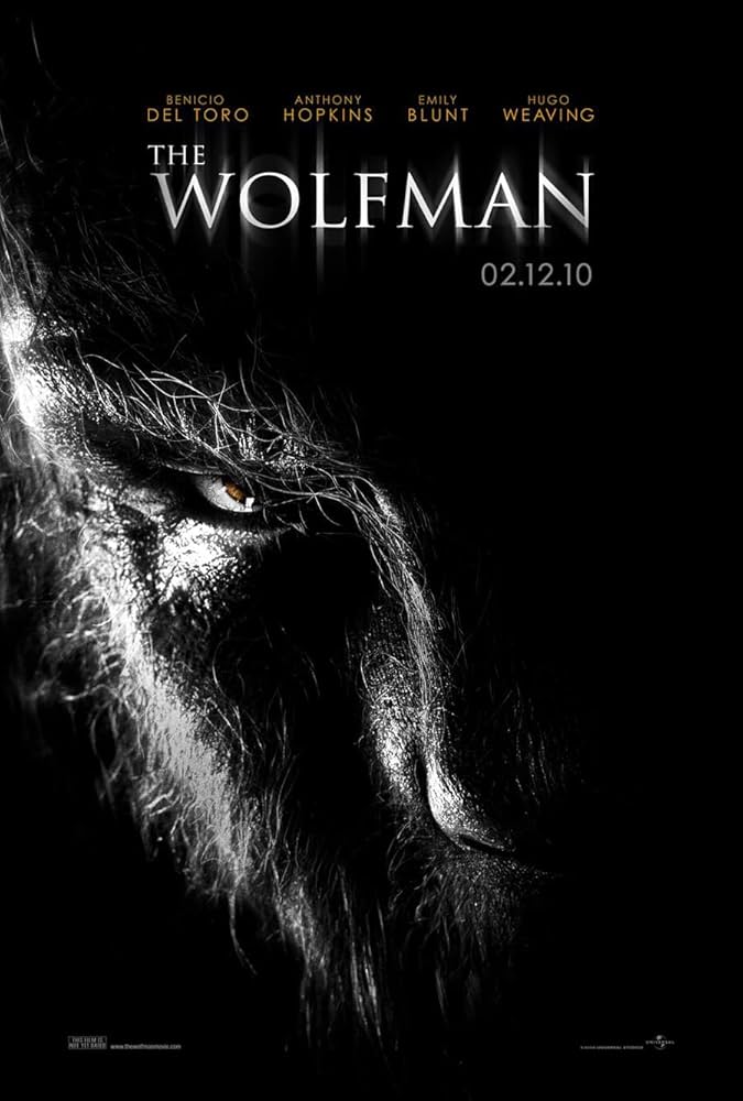 ウルフマン映画ポスター Amazon.com: THE WOLFMAN MOVIE POSTER 2 Sided ORIGINAL