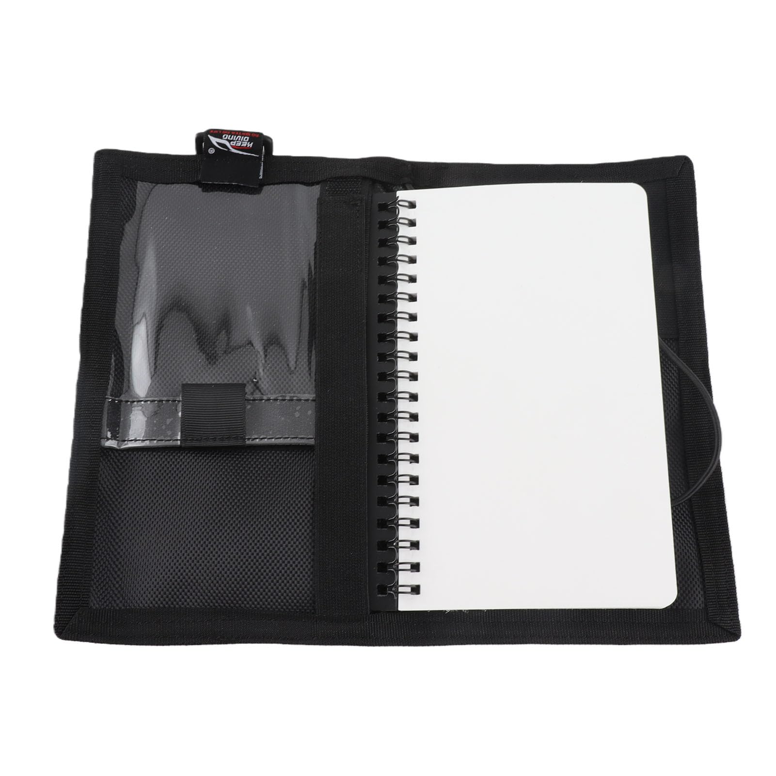Keenso Cuaderno de buceo Tableta de escritura subacuática impermeable Tablero de pizarra de escritura Libro de lácteos de papel impermeable con lápiz