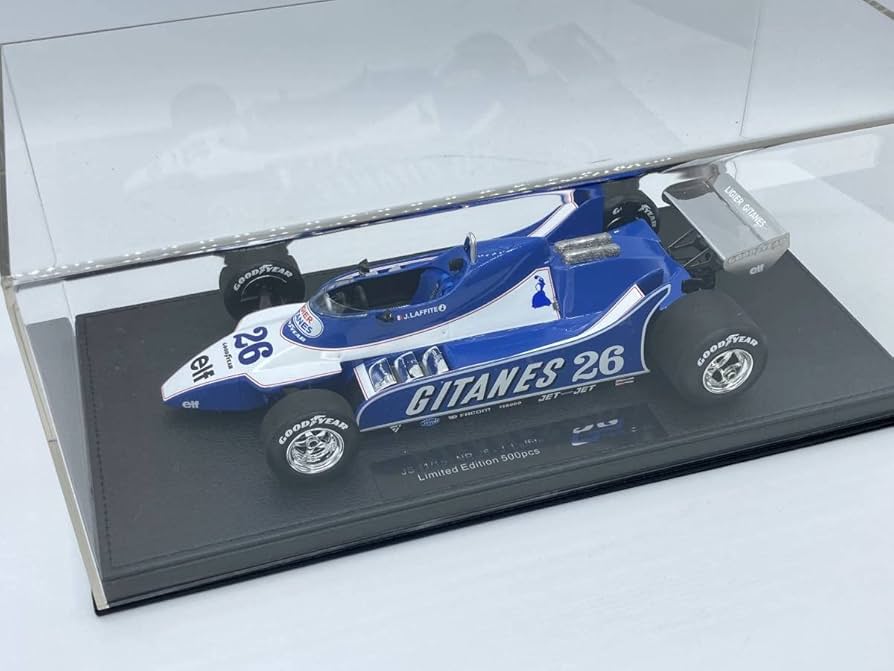 Amazon.co.jp: GP Replicas Ligier JS11/15 No.26 J. Lafitte GITANES