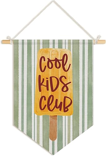 Miniatura 15 de Wheatwin Decoración de habitación de niños, decoración de pared retro de moda para niños, cuarto de bebé, dormitorio, sala de juegos, letrero de paz