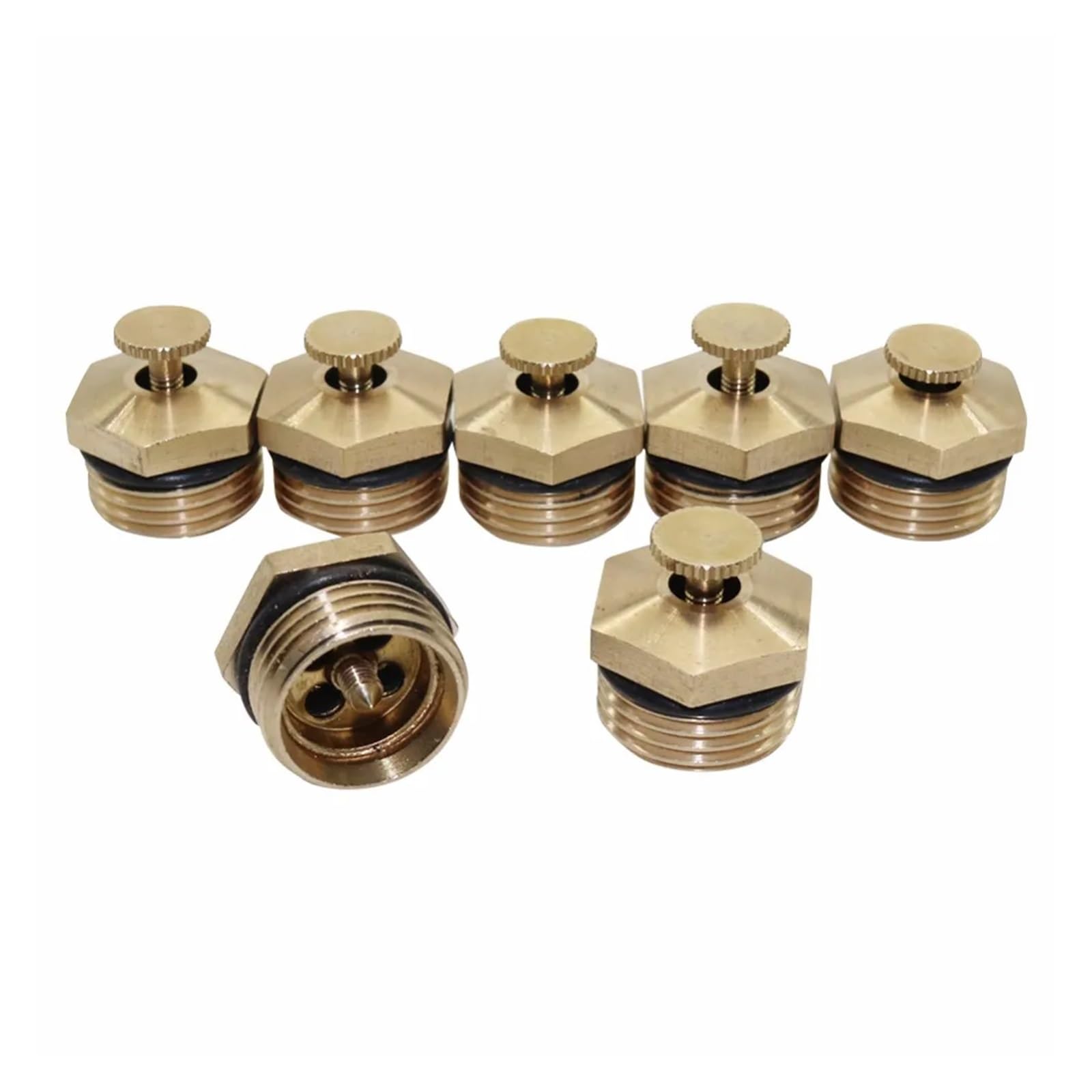 Buse d'atomisation réglable à 360 degrés, Filetage mâle 1/2 ", pulvérisateur de Refroidissement de pelouse for Jardin, Industrie agricole, 10 pièces