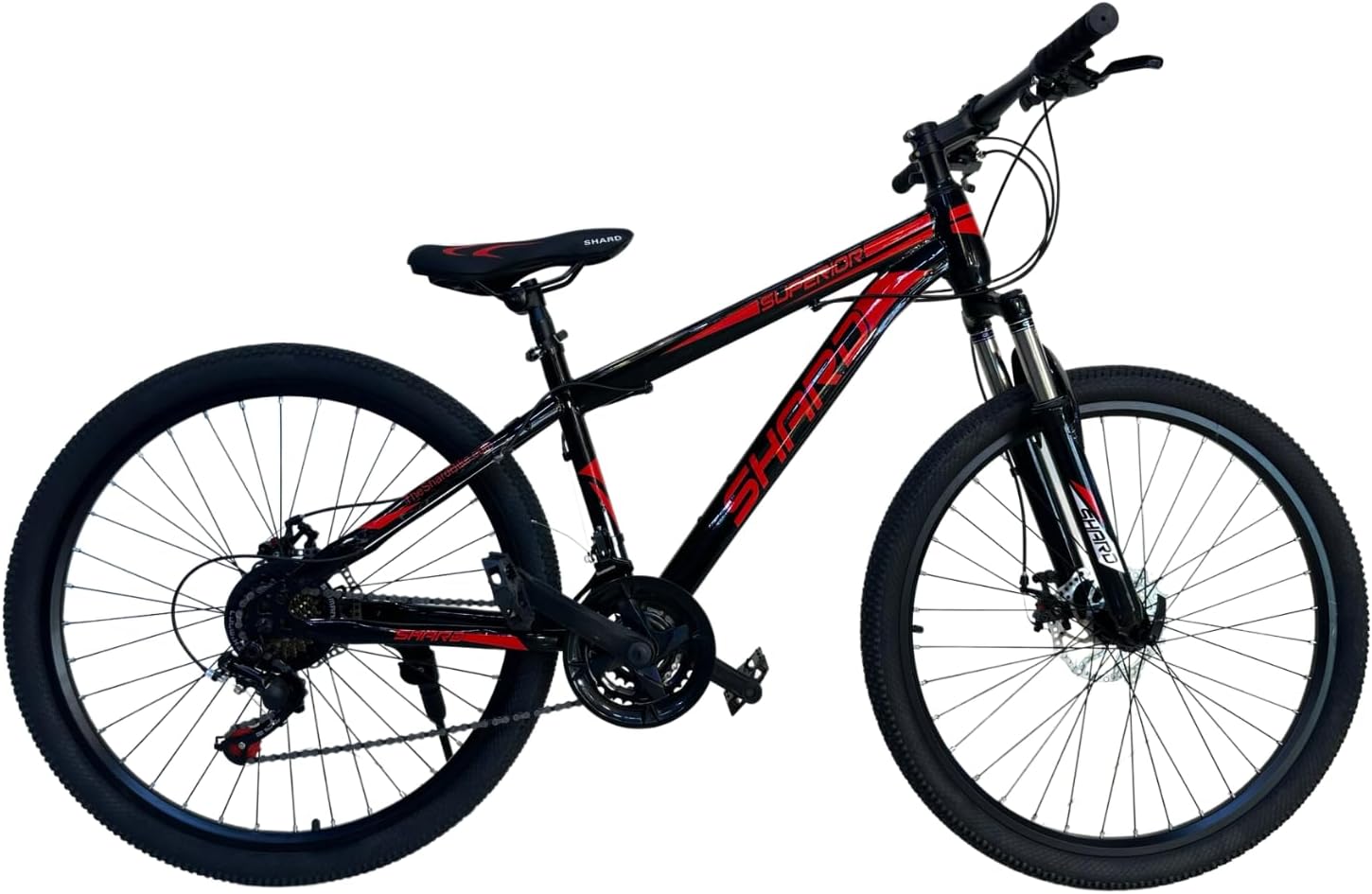 Shard Superior mountain bike,26inches,21spped,frame carbon steel