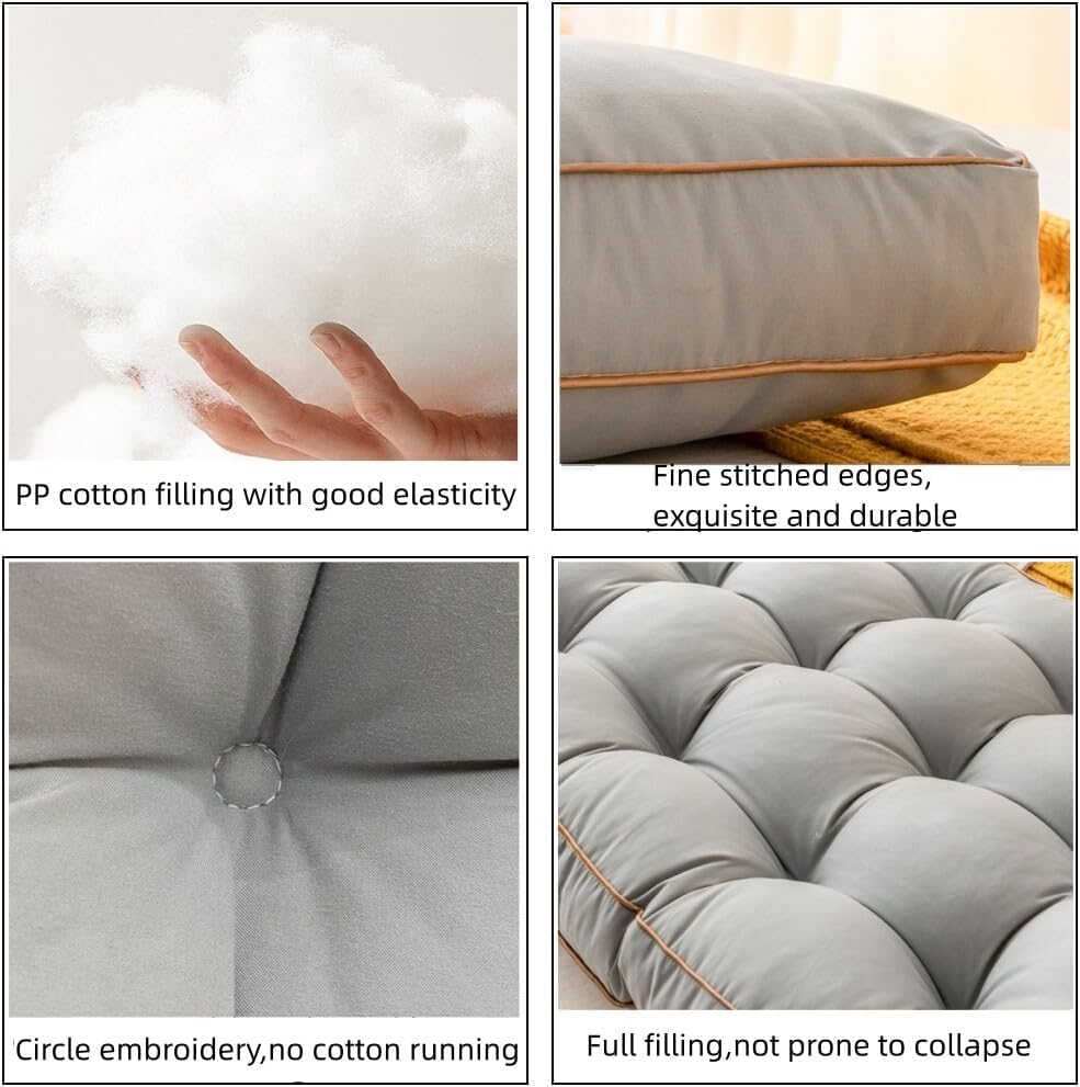 Coussin de dossier pour lit rectangulaire de 200 cm de long - 3