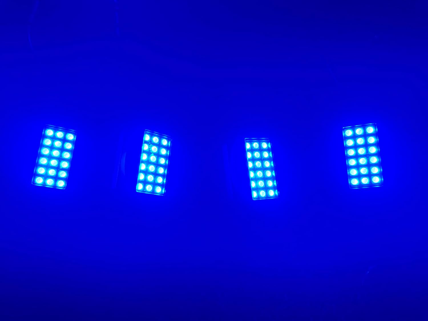 SDO 4Pods Dream Color Chase RGB LED Rock Lights for Off Road Truck RZR Auto Car Boat ATV SUV Waterproof High Power Neon Trail Rig Lights Shockproof (4)