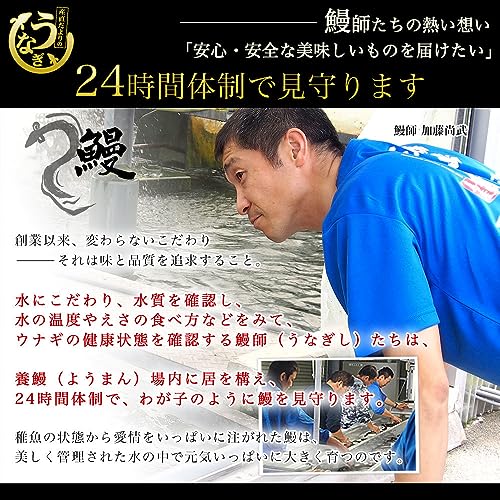 産直だより 霧島湧水うなぎ 長蒲焼き 大サイズ4尾セット の商品画像 2