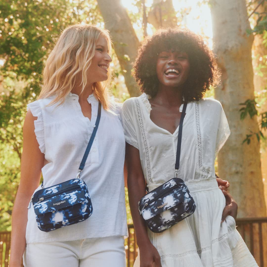 Baggallini Modern Everywhere Mini Navy Ink Tie-Dye One Size