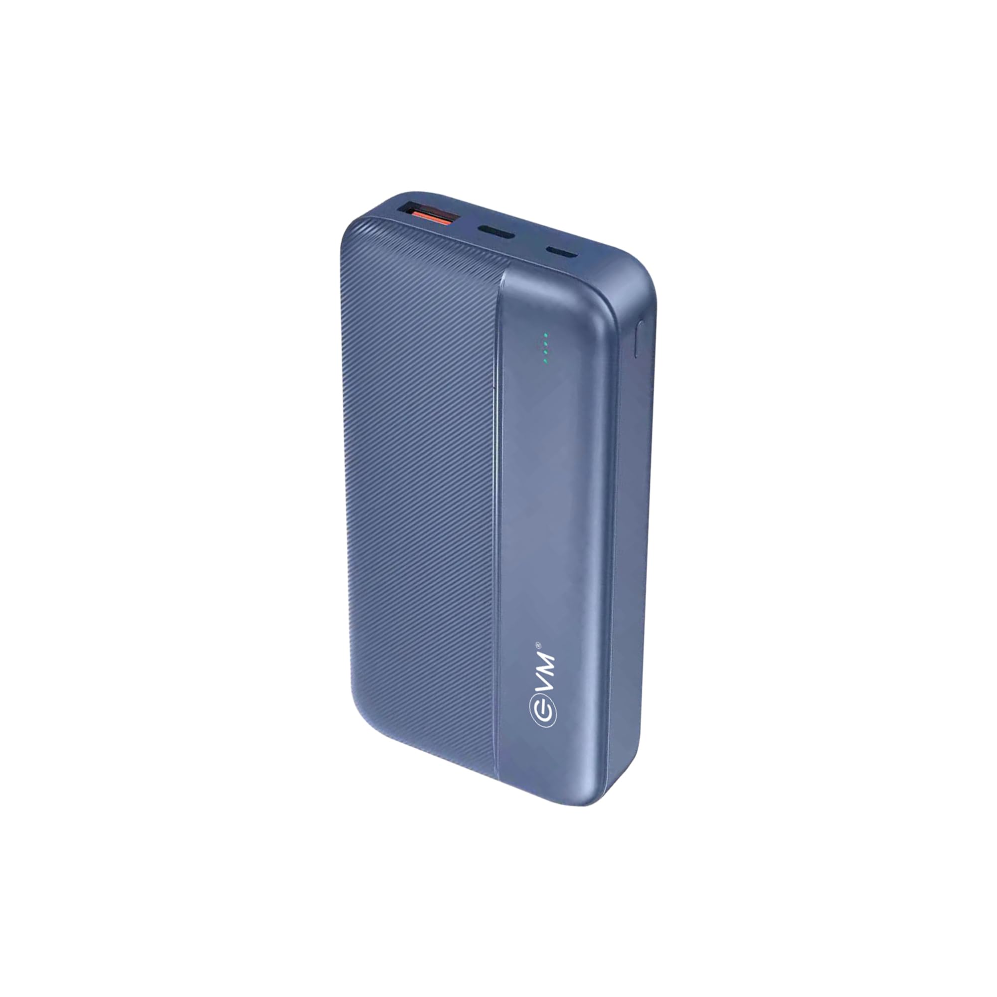 EVM EnTurbo 20000mAh Power Bank | 22.5W Super Fast Charging | Dual Output USB & Type-C | Dual Input Micro USB & USB-C | Li-Polymer Battery, PD Technology | 2 Year Warranty (EVM-P0204-Blue)-image-19