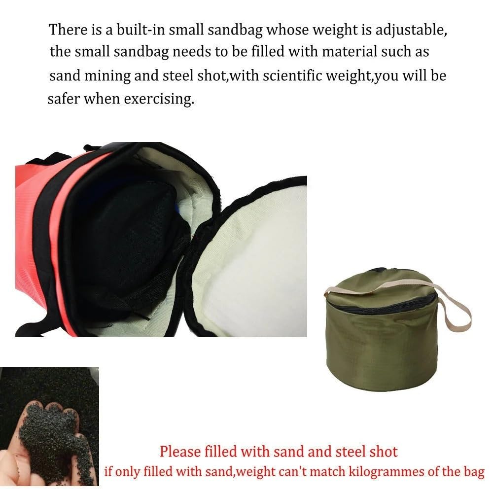 Sport Sandbag, Power Bag Sacco di Sabbia for Fitness Pesi da 2-40 kg Palestra Sport Allenamento Muscolare