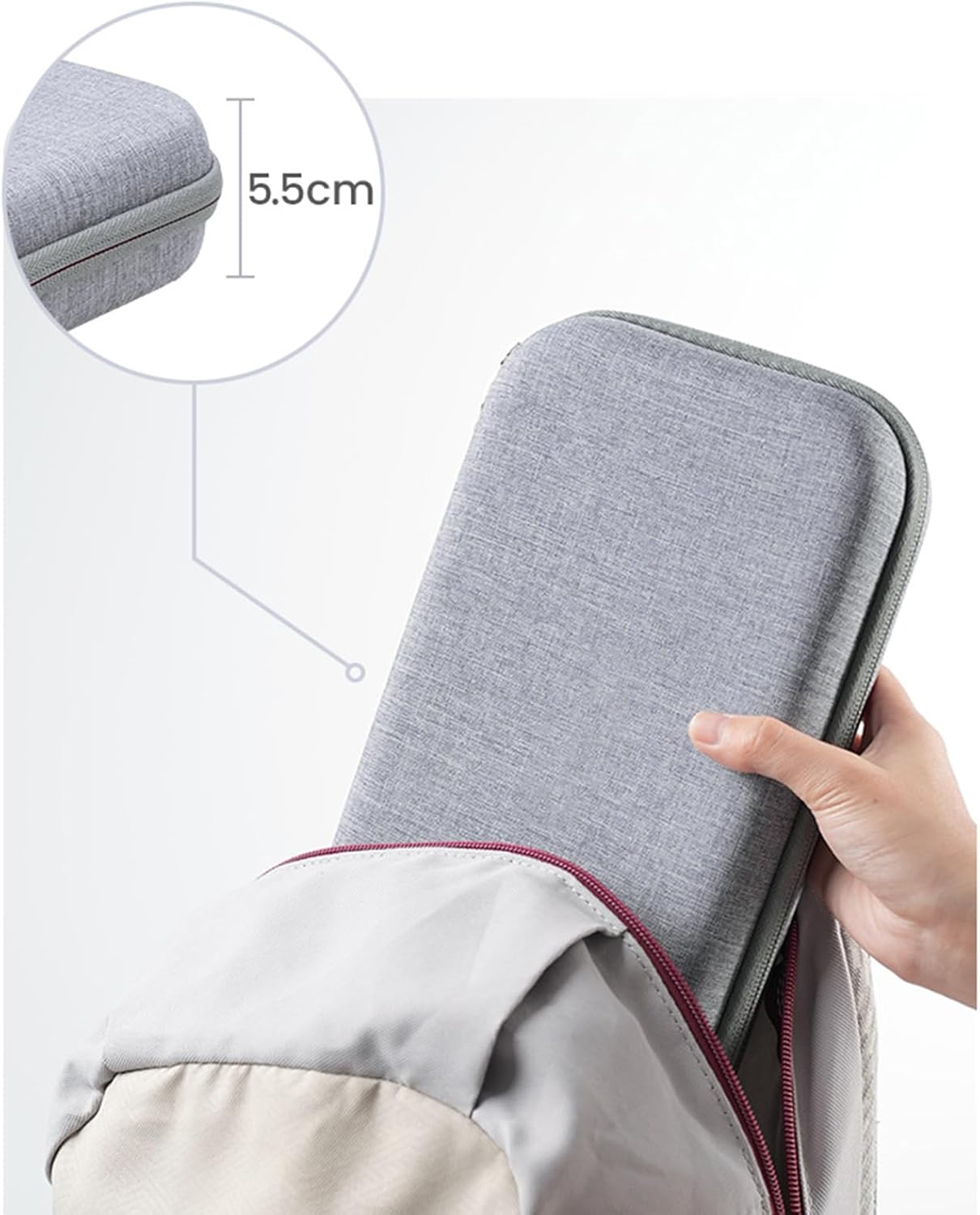 EVA Hard Travel Case for Air Camera Gimbals with Accessories Pockets Handheld Stabilizers Storage Bag