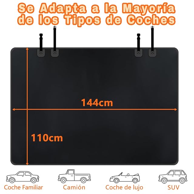 Foto 3 de 7 de Alfheim Funda Coche Asiento Protección Cubierta para Perro