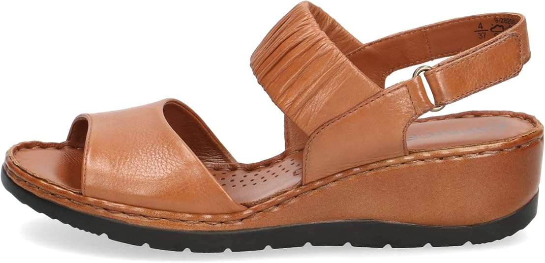 Caprice 9 9 28712 28, Sandali Bassi Donna, Rosegold Met, 38 EU38 EU