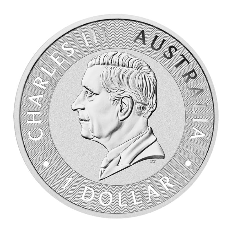 Silbermünze Australien Känguru Kangaroo 2024 1 oz Perth Mint
