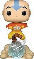 Vista 2 de Funko 36470 Pop! Animation: Avatar The Last Airbender - Aang on Airscooter (Special Edition) #541