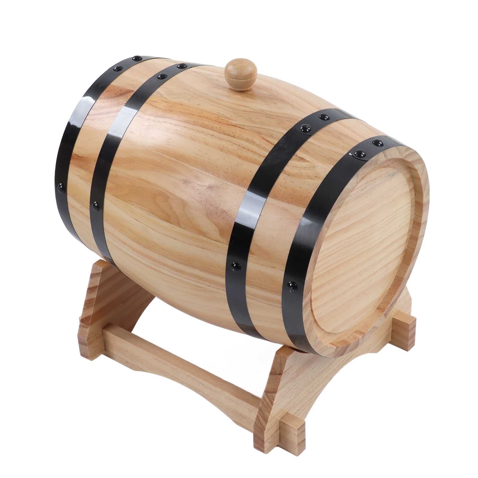 Botti di Rovere per Invecchiamento Botti di Rovere per Vino a Buona Tenuta per Bar (5 litri)