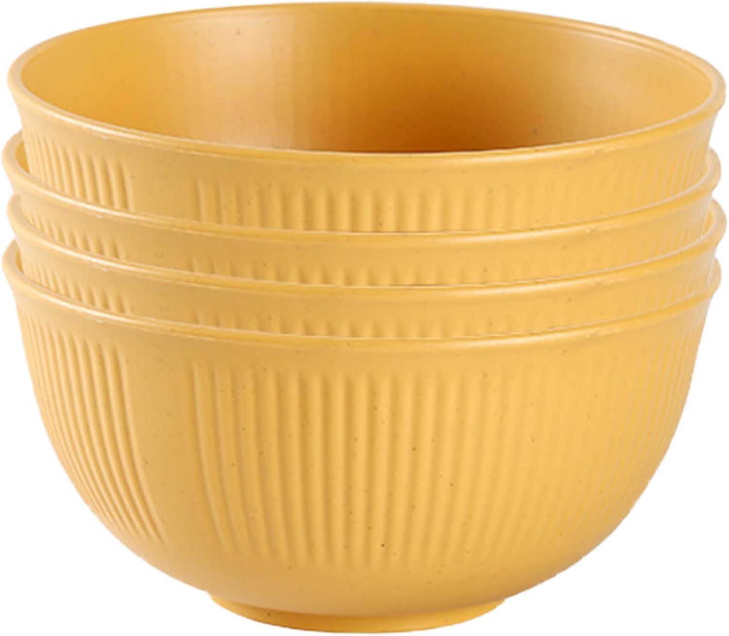 G-KARUNA Wheat Straw Bowls Set of 6, 800ml Unbreakable Cereal Bowls, BPA Free Dishwasher Safe Bowls, Lightweight Reusable Kitchen & Serving Bowls for Cereal, Soup, Salad, Snacks, Rice & Dinner