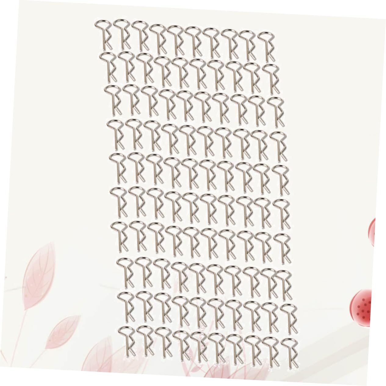 Uonlytech 200 Pcs Stainless Steel Car Body Shell Model Car Accessory for 1/10th Scale