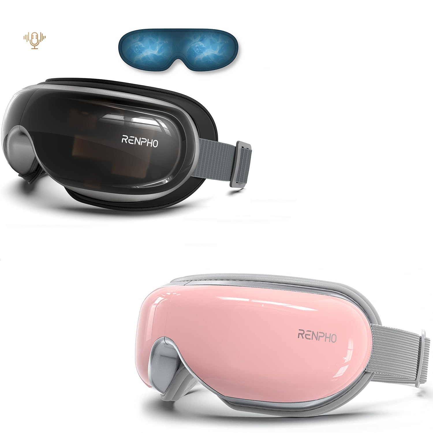 RENPHO Eyeris 3 Eye Massager Voice Controlled Eye Massager for Migraines