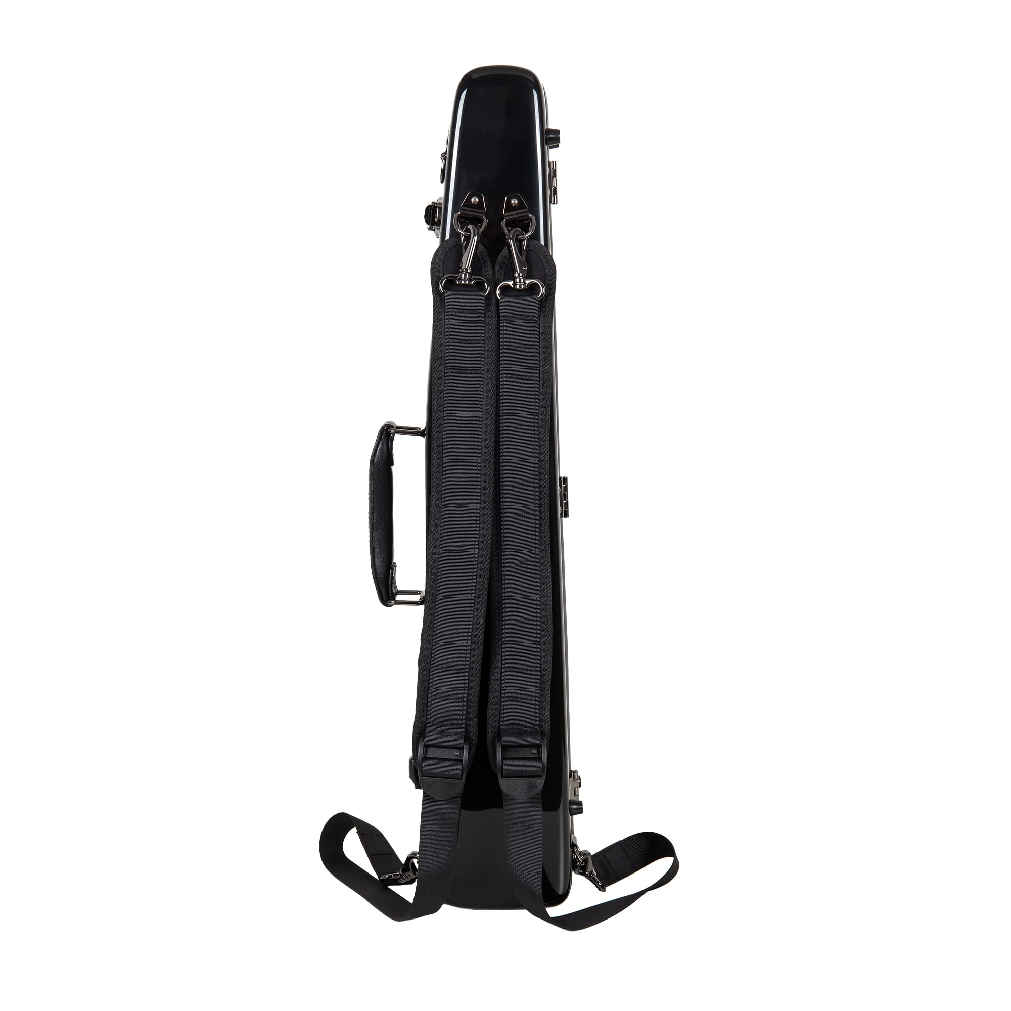 Crossrock Étui Incurvé En Fibre De Verre Pour Saxophone Soprano