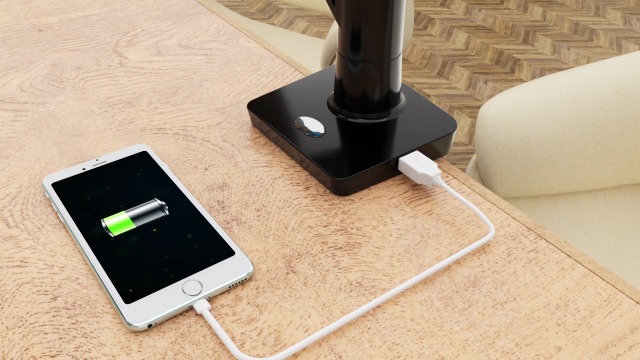 HUANUO Enkele monitorarm voor 49 inch schermen, ultrabrede computermonitorbevestiging, houdt 12 kg vast, verbeterde verstelbare standaard met USB, C-klem en ringvoet, VESA 75x75 of 100x100 mm HUANUO Enkele monitorarm voor 49 inch schermen, ultrabrede computermonitorbevestiging, houdt 12 kg vast, verbeterde verstelbare standaard met USB, C-klem en ringvoet, VESA 75x75 of 100x100 mm