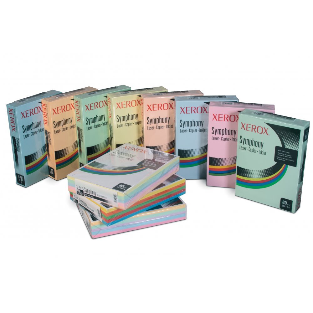 xerox A4 80 GSM Symphony Printer Paper Box - Pastel Pink — image 1