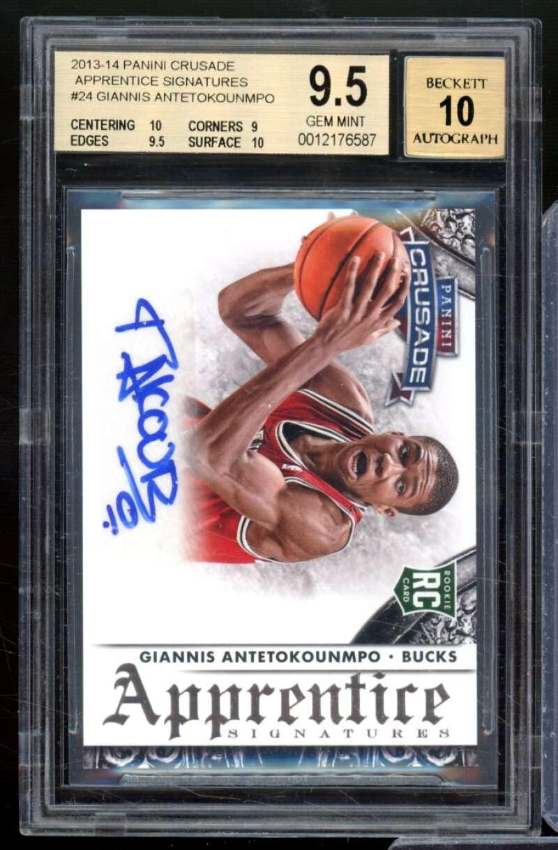 Amazon.com: Giannis Antetokounmpo RC 2013-14 Panini Crusade