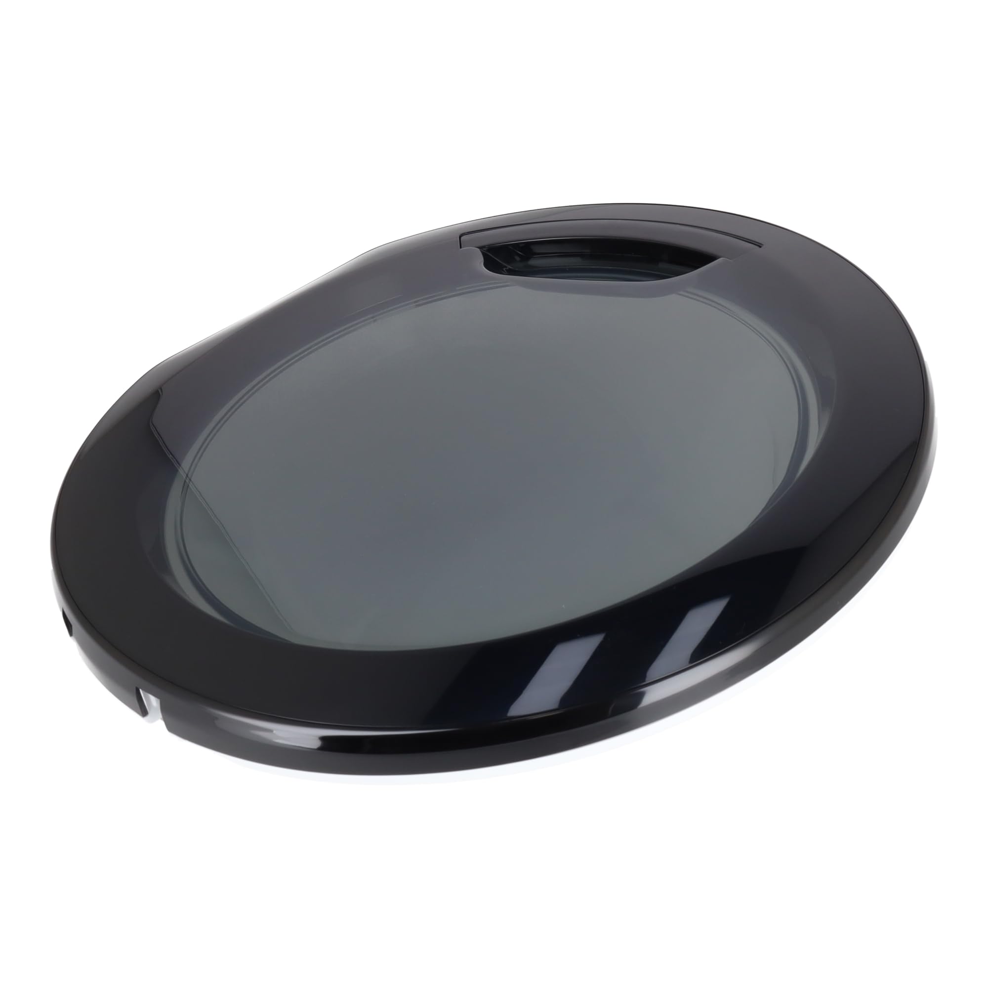 sparefixd Adecuado para puerta de lavadora Hoover DXOC610AFN3180 DXOC6 negro