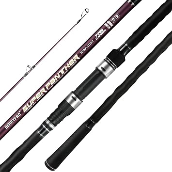 BERRYPRO Surf Spinning Rod Surf Casting Fishing Rod Carbon Fiber Travel Fishing Rod 9/10/106/11/12/133