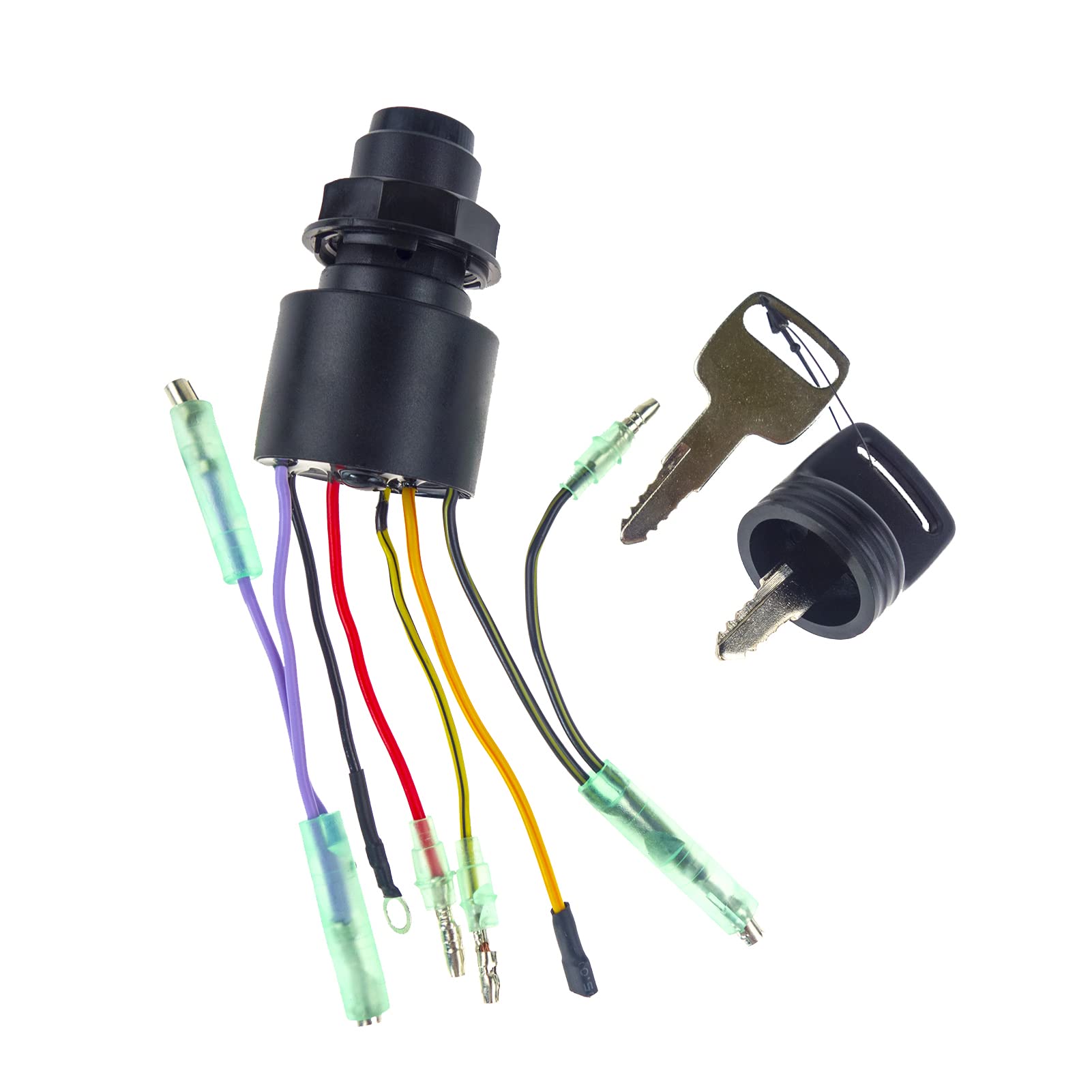 Buy GaeaAuto Boat Engine Starter Ignition Switch with 2 Keys 3 Position