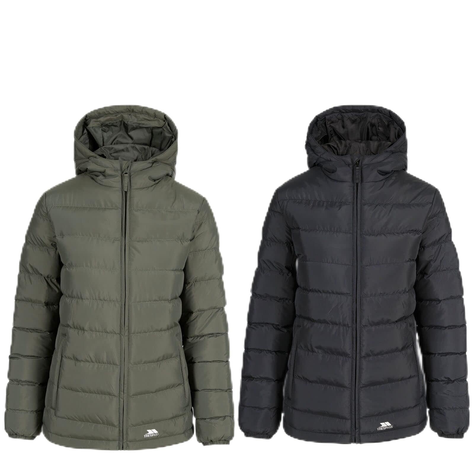 Trespass Womens Padded Jacket Casual with 2 Zip Pockets Elegant