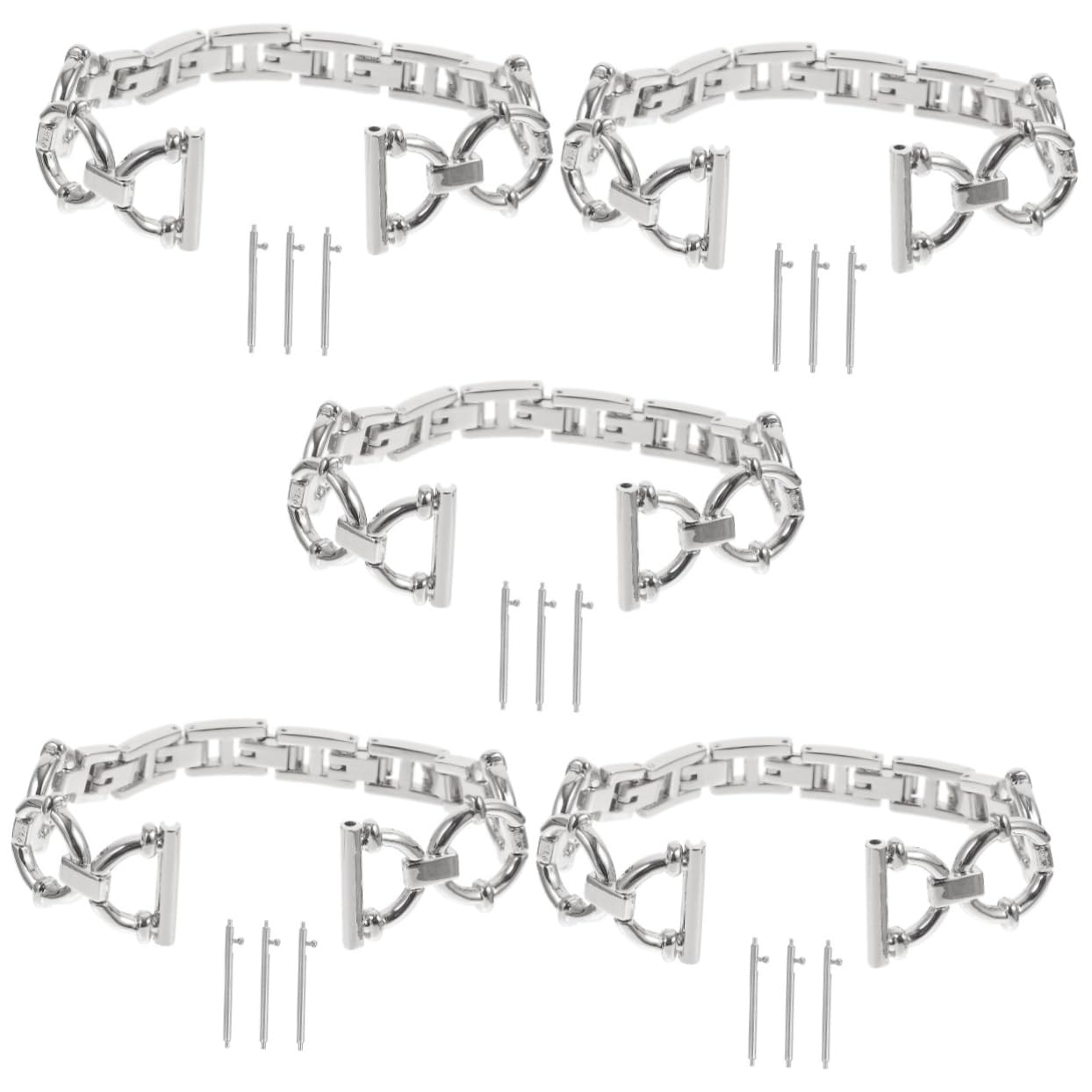 Artibetter 5juegos Correa Para Reloj Compatible Watch Banda Decorativa Para Mujeres Para Eventos Especiales y Uso Diario