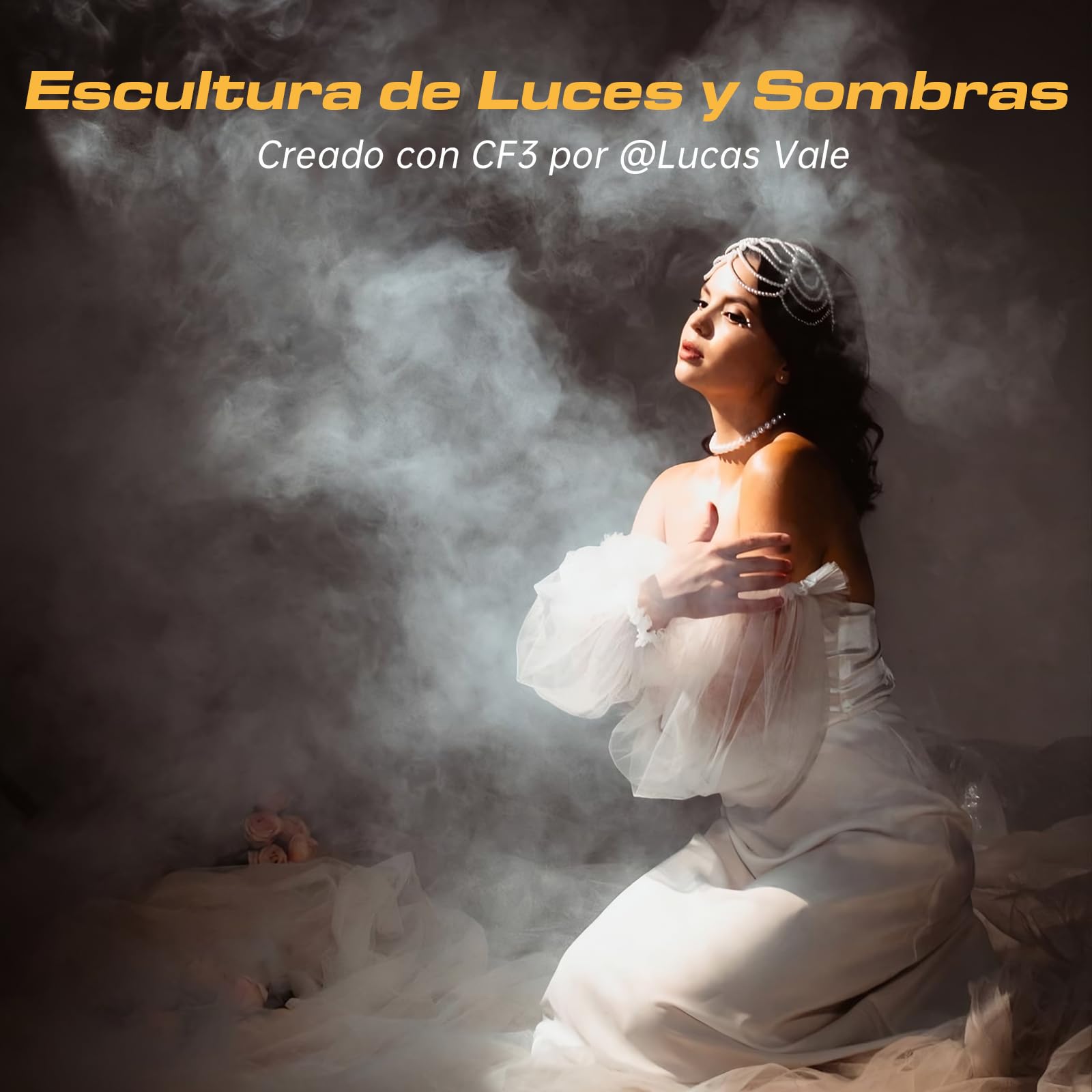 COLBOR CF3 Máquina de Humo Portátil con Control Remoto | Mini Máquina de Niebla de Mano con Protección contra Inclinación de 60° para Fotografía Fiestas Escenas Cosplay Halloween