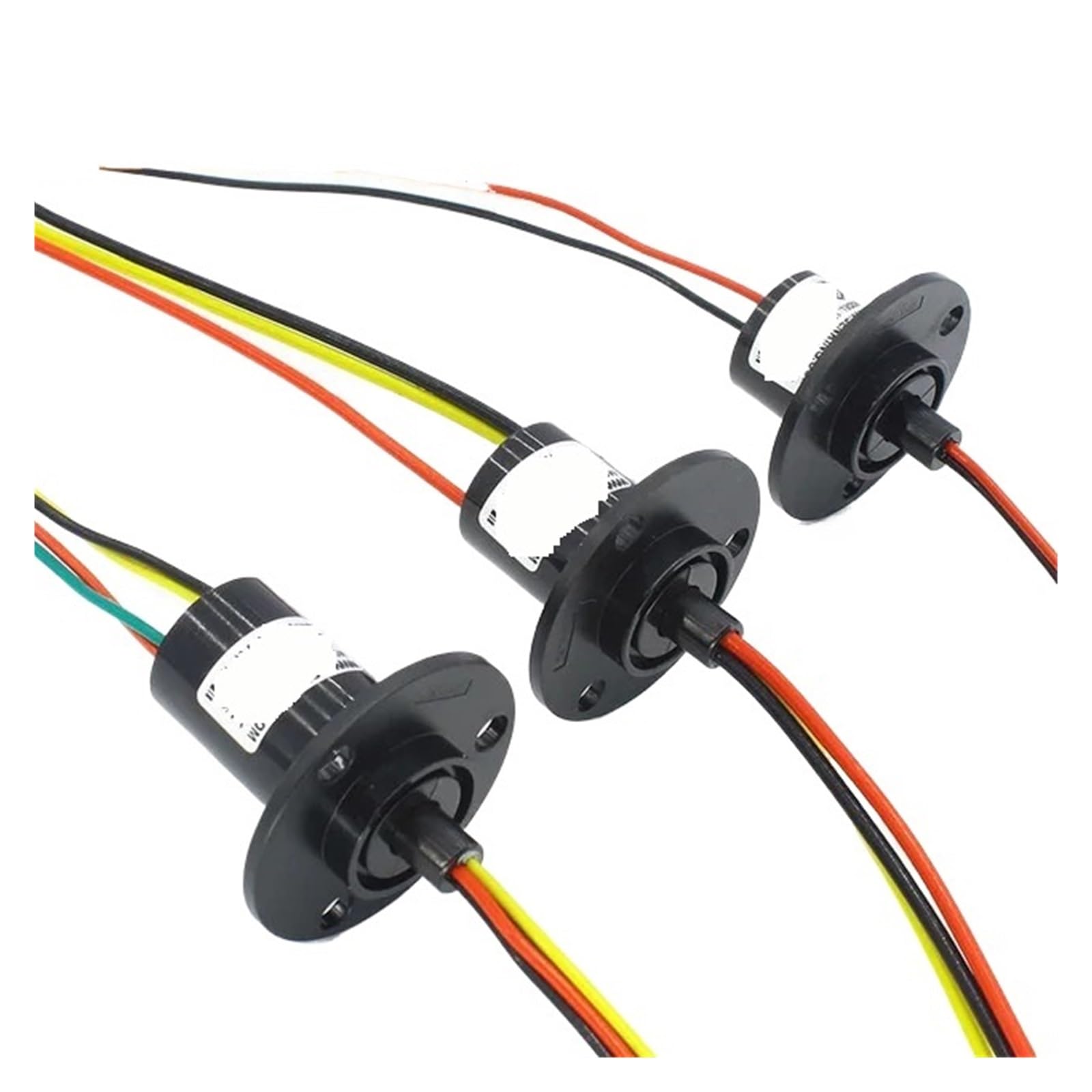 Kapsel-Schleifringe Wind Power Schleifring 2/3/4 Kanal 10A Drehen Esstisch Schleifring Elektrische Kollektor Ringe Joint OD 22mm(4 wires 10A)