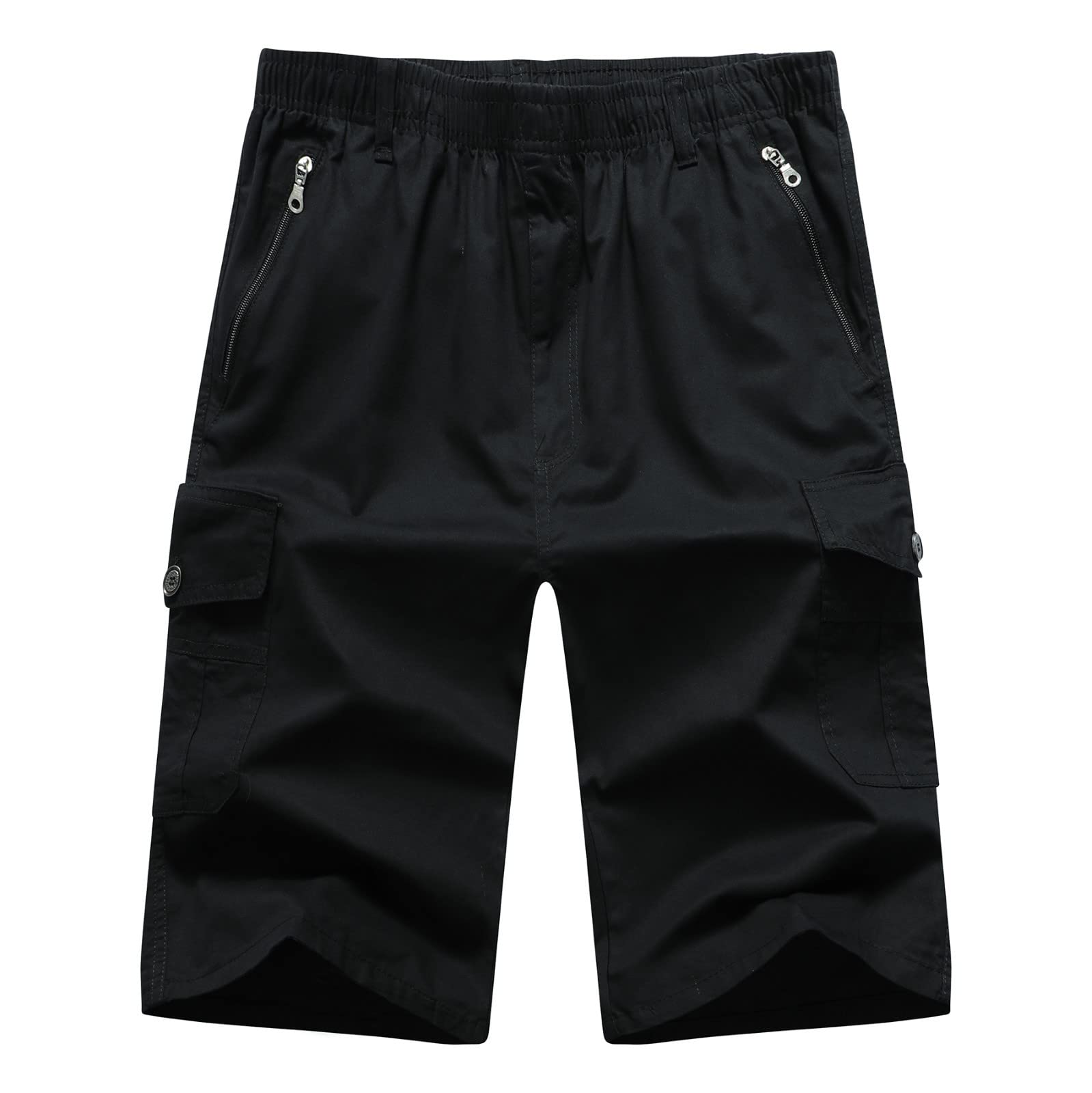 GOKKILRW Mens Outdoor Hiking Shorts with Zipper Pockets Quick Dry Lightweight Basketball Athletic Breathable Summer Shorts