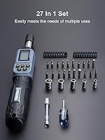 Vista 8 de GROWNEER Digital Torque Screwdriver, 2.66-53.1 In-lbs/0.3-6 Nm, 1/4'' Drive Inch Pound Torque Screwdriver Electrician with Buzzer & LED Indicator