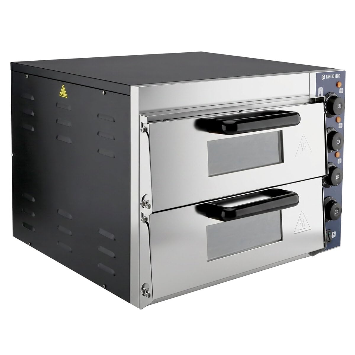 GastroHero Pizzaofen Basic 2 x 35 cm Gastronomiebedarf