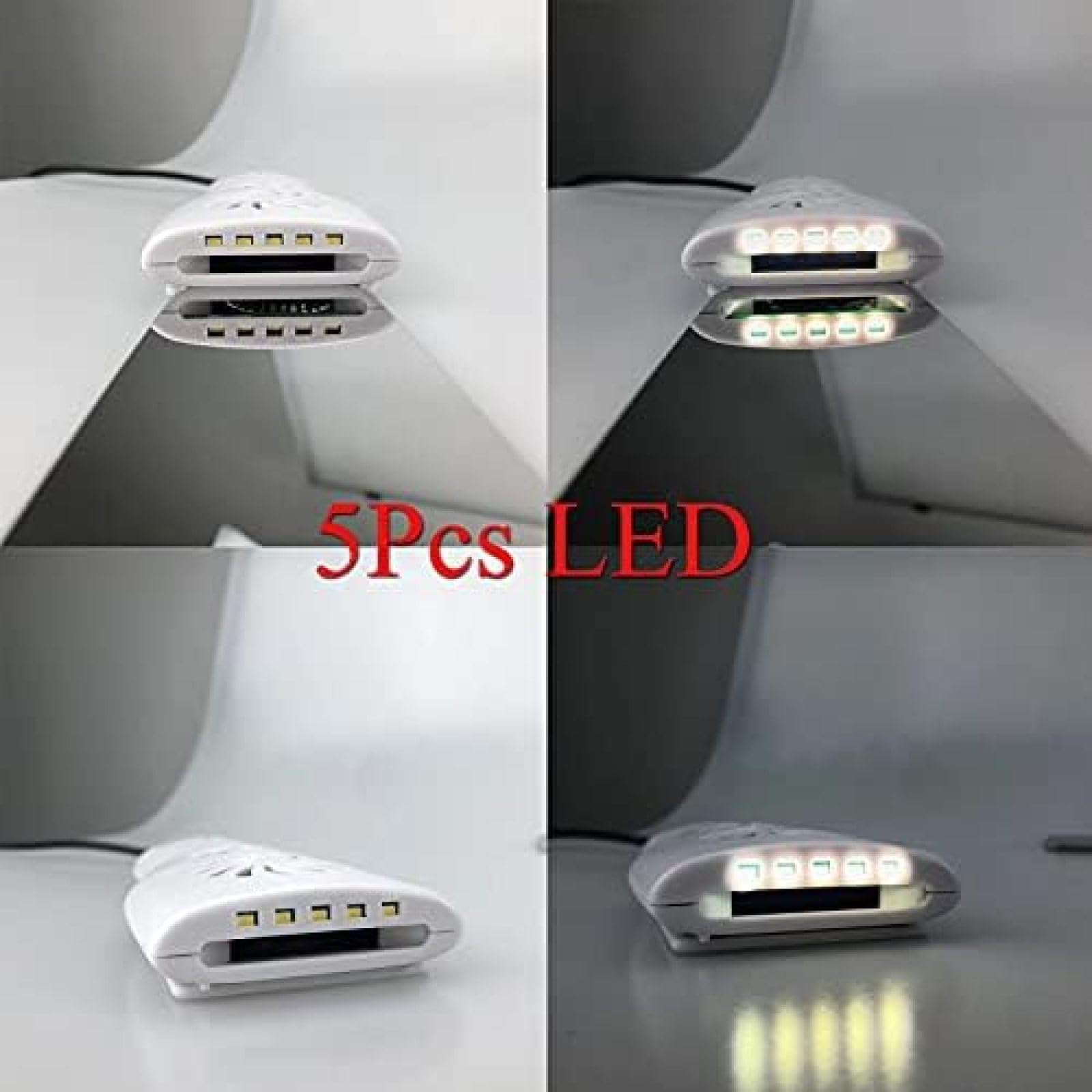 Specchio Bocca Dentale con Specchio Orale Leggero, Specchio LED per Ispezione dei Denti, Specchio Bocca Antiappannamento, Strumento per L'igiene Orale del Dentista, Ricaricabile, con Ventola