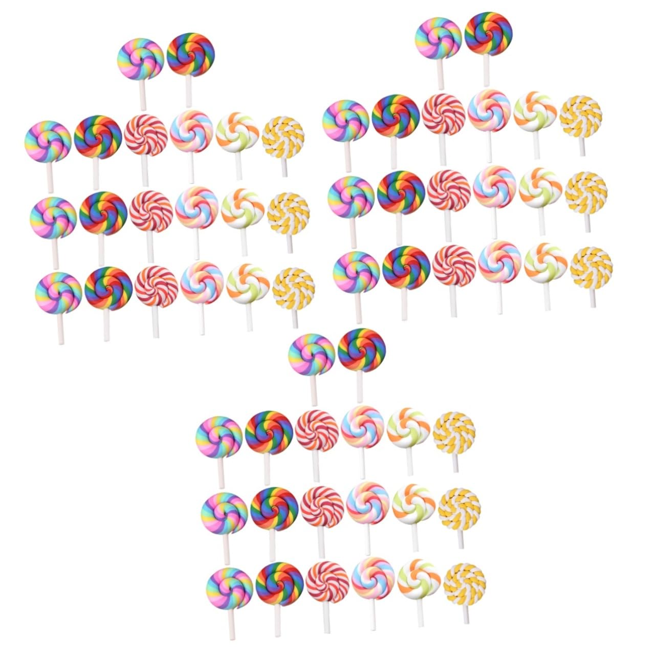 Accessoires Lollipop Argile Polymère Toddmomy miniatures pour loisirs créatifs