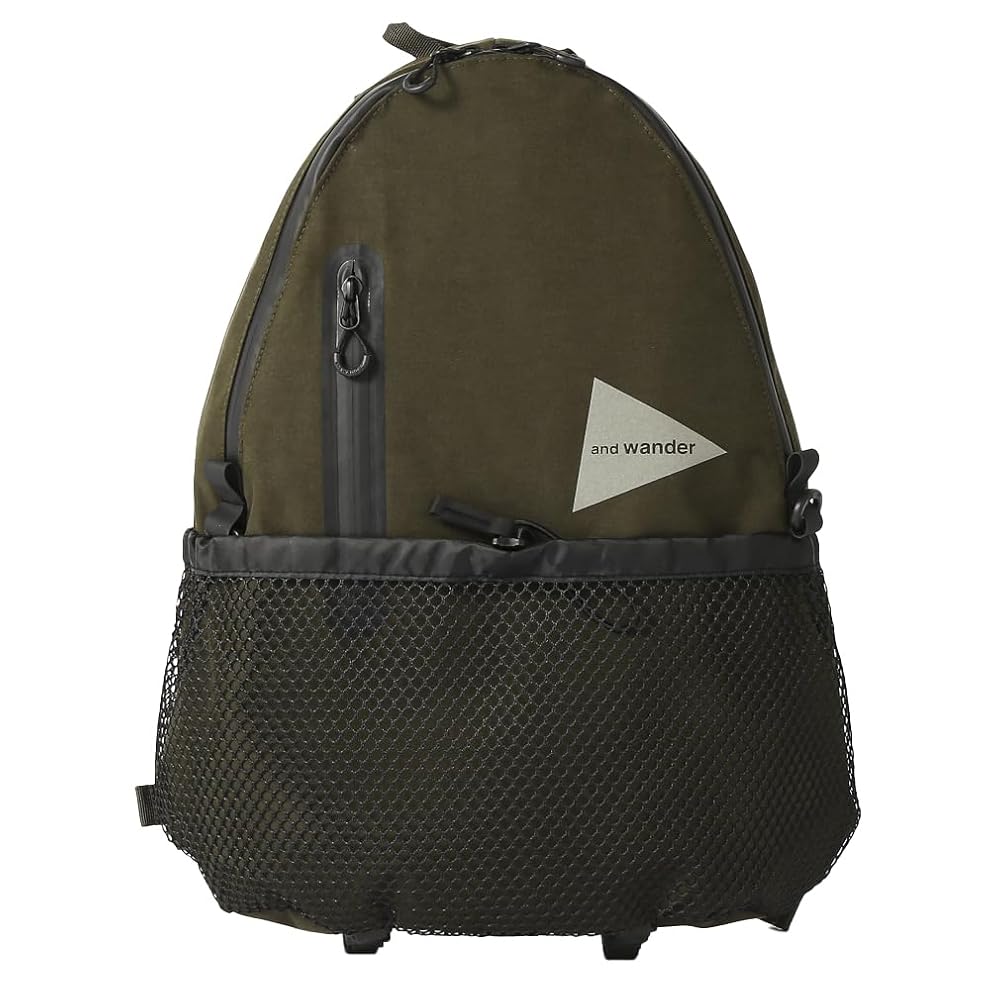 美品　and wander　デイパック　5743975008　PE/CO 20L 楽天市場】アンドワンダー and wander ポリエステル コットン 20