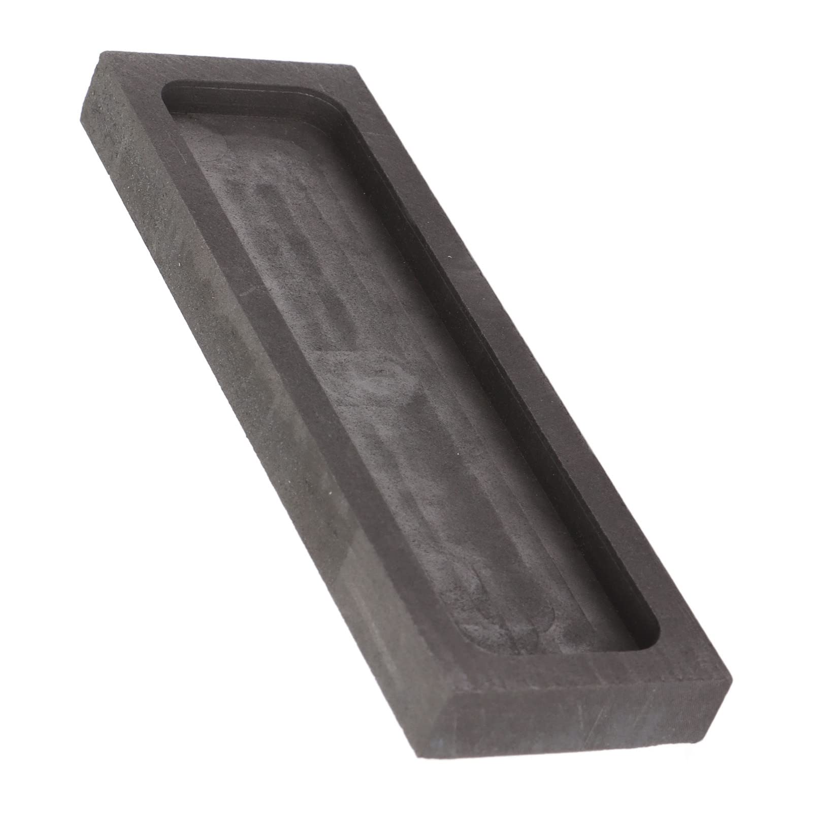 Molde para Lingotes de Grafito Dorado y Plateado, Molde para Lingotes de Grafito Rectangular con Alta Estabilidad TéRmica, para FundicióN, FundicióN, RefinacióN, Reciclaje