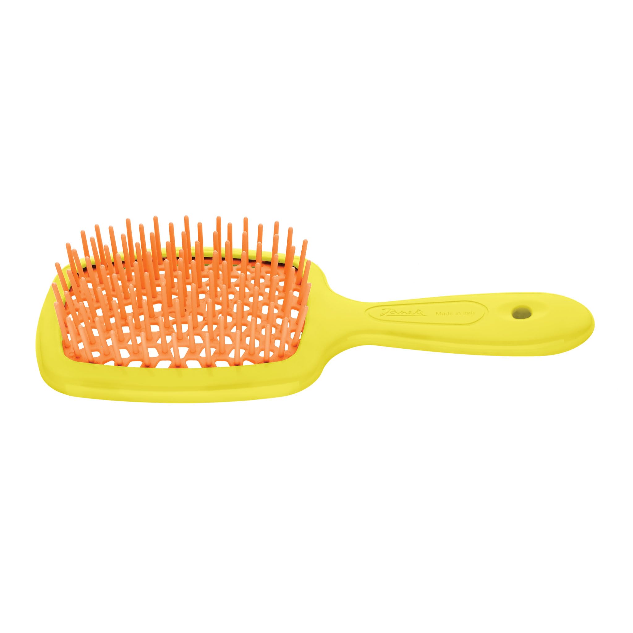 Janeke Small Super Brush Yellow Unisex Hairbrush