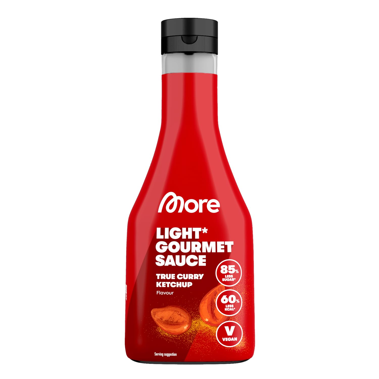 MORE Light Gourmet Sauce, True Curry Ketchup, 285 ml