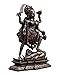 Gangesindia Kali Goddess Bronze Finish Statue, Hindu Deity Standing on Shiva, Cold Cast Resin Decorative Figurine